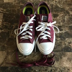 Maroon Converse